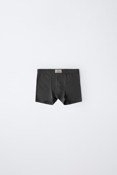 6-14 YEARS/ FIVE-PACK OF LABEL BOXERS - Multicoloured by Zara - Image 2
