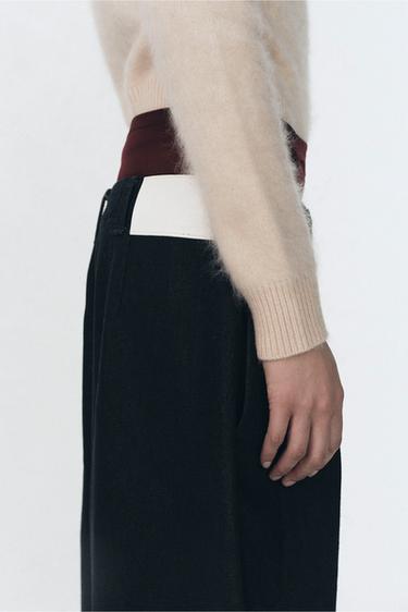 JEAN À PINCES WIDE LEG SOSHIOTSUKI X ZARA - Bleu de Zara - Image 3