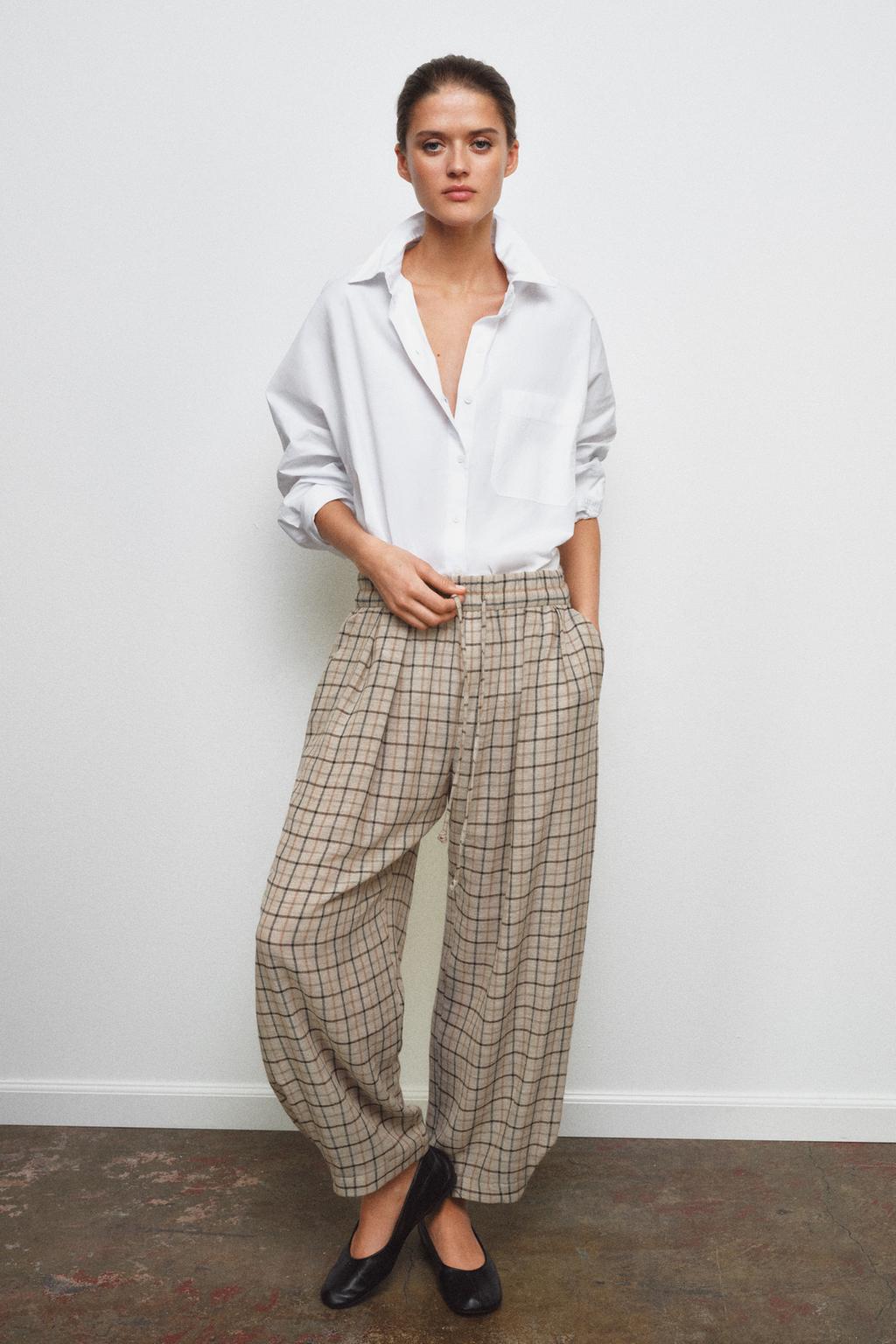 PLAID PANTS ZW COLLECTION - image 2
