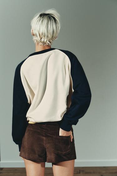 SWEAT VARSITY - Bleu marine de Zara - Image 2