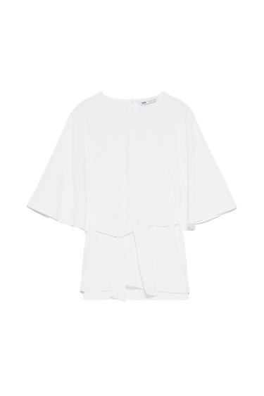 FLOWING TOP WITH TIE DETAIL