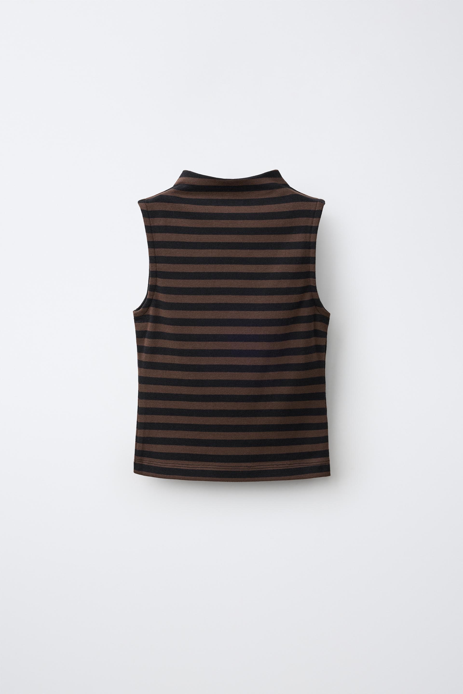 Cotton And Modal Sleeveless Top