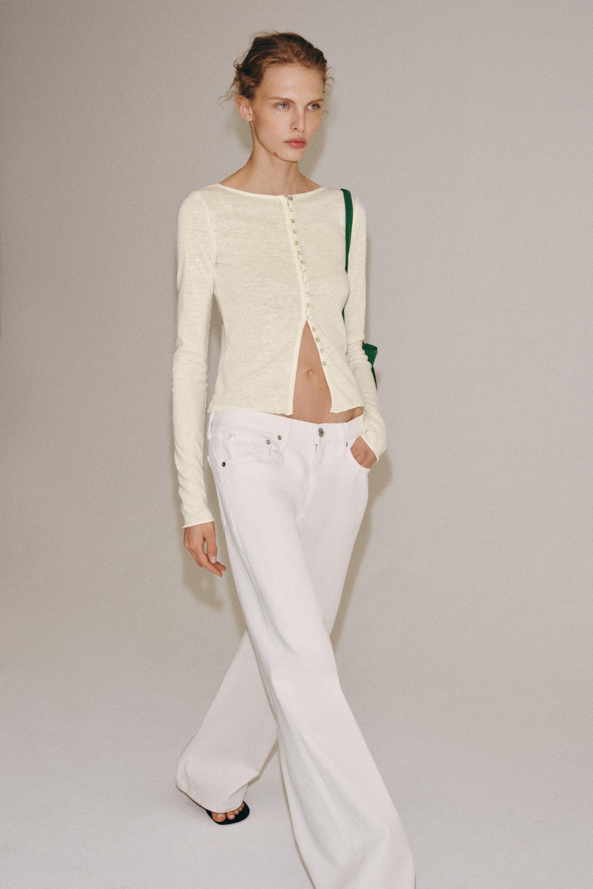 ラスティックTシャツ - エクリュ | ZARA Japan / 日本