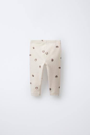 LEGGING CHAUD HÉRISSONS - Écru de Zara - Image 1