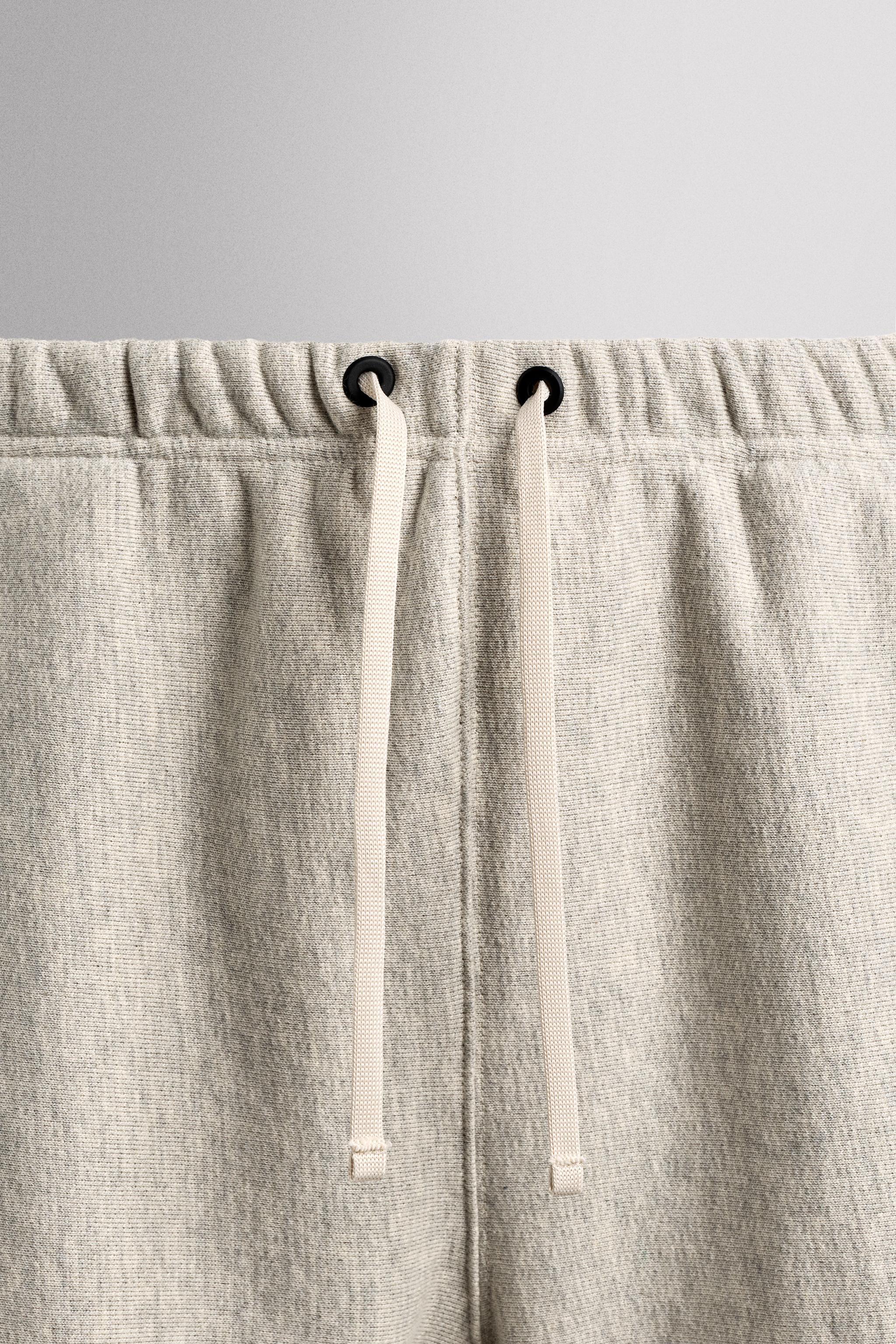 tomfrkw30さま COTTON JOGGER BERMUDA SHORTS - Gray marl | ZARA United States