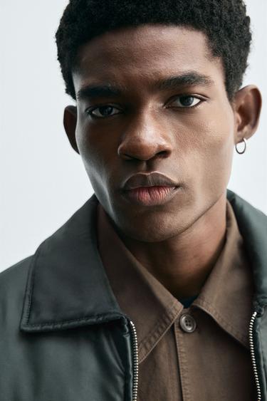 TECHNICAL QUILTED JACKET - Dark green by Zara - Image 5