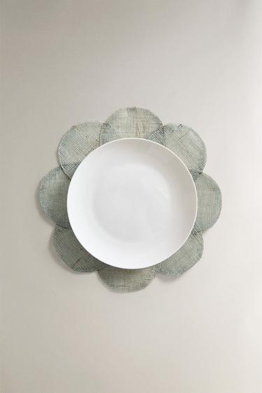 FLOWER RAMIE PLACEMAT - Blue / Green by Zara - Image 4