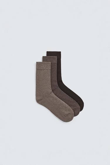 CALCETINES ESTRUCTURA PACK 3 - varios de Zara