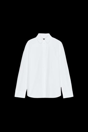 POPELINHEMD ZW COLLECTION - Weiß von Zara - Bild 0