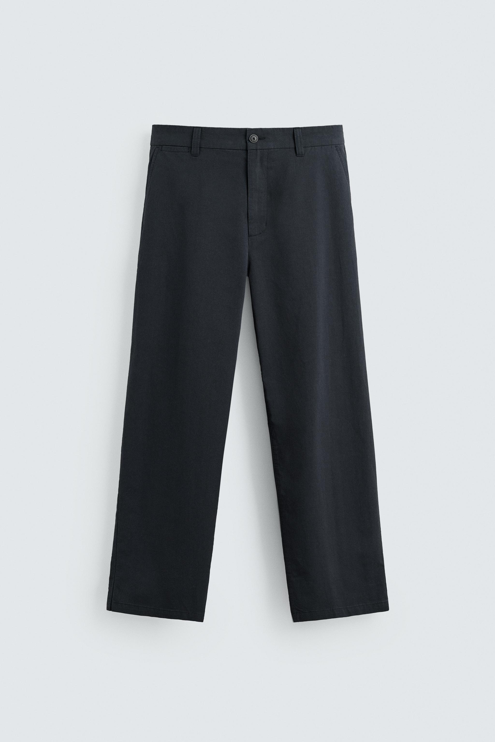 PANTALON REGULAR FIT STRUCTURÉ