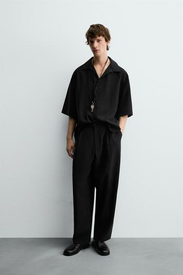 CONJUNTO FLUIDO RELAXED FIT - Ciruela claro de Zara