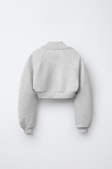 FLEECE ARM WARMERS - Grey marl by Zara - Image 1