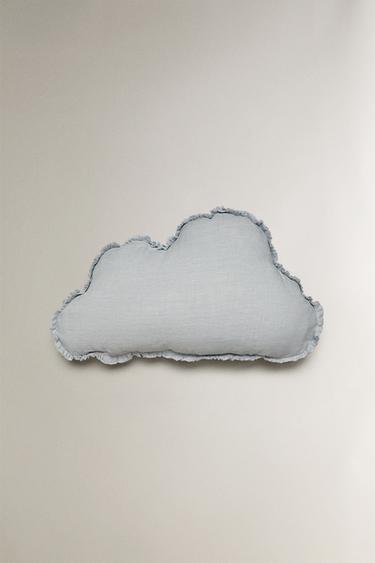 COUSSIN ENFANT LIN NUAGE - Bleu clair de Zara