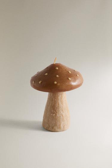 Zara SMALL PUMPKIN SPICE MUSHROOM SCENTED CANDLE - Pumpkin - Image 0
