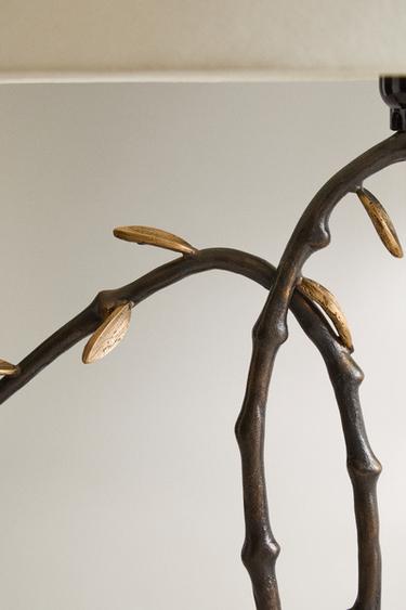 LAMPE PÉTALE EN LAITON I COLIN KING - Or vieilli de Zara - Image 3