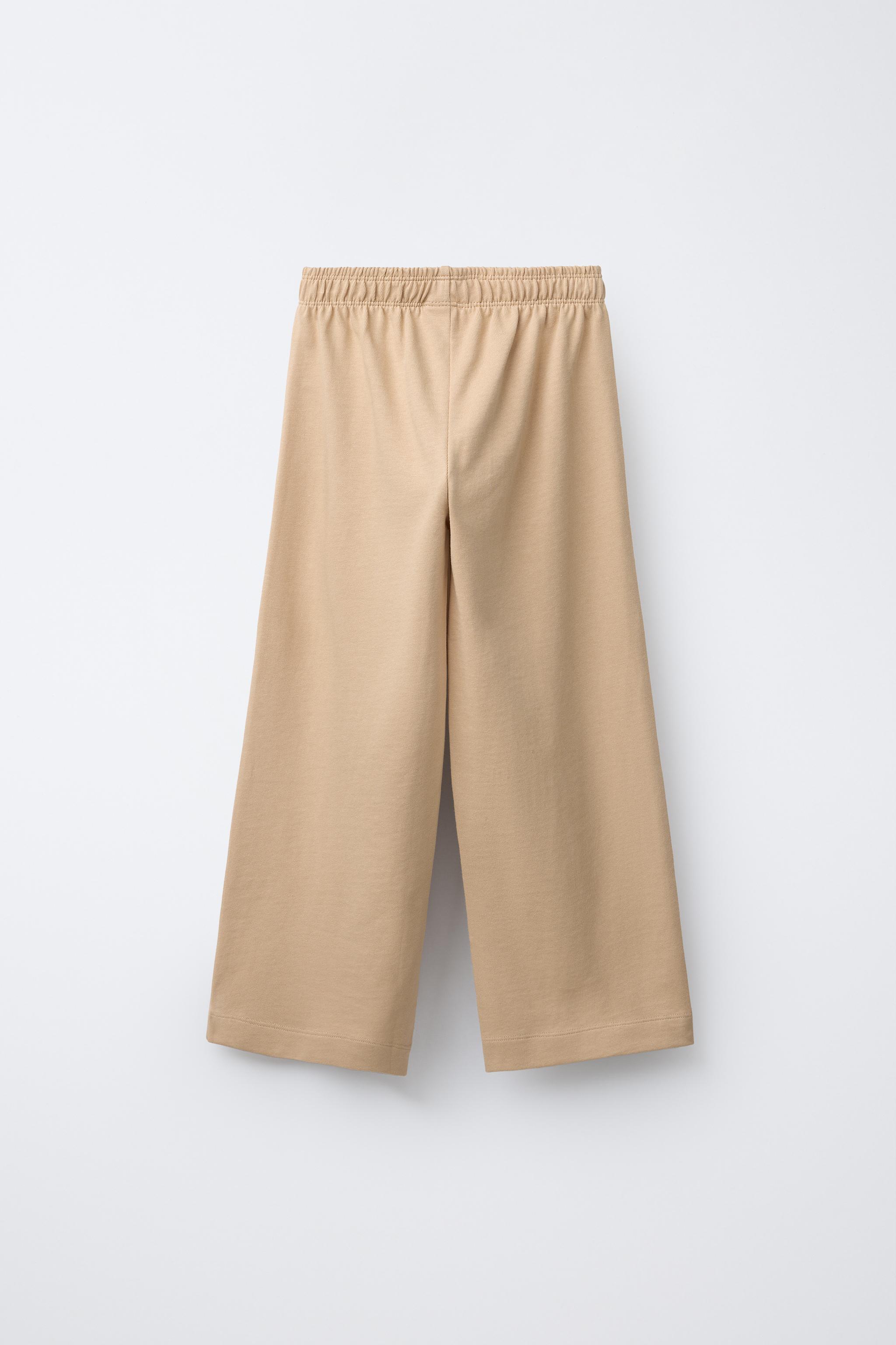 ☆ドイツ発*ZARA*新作*ワイドレッグキュロット/YELLOW☆ イエロー（黄色）系 L ZARA(ザラ) パンツ(レディース) - 海外