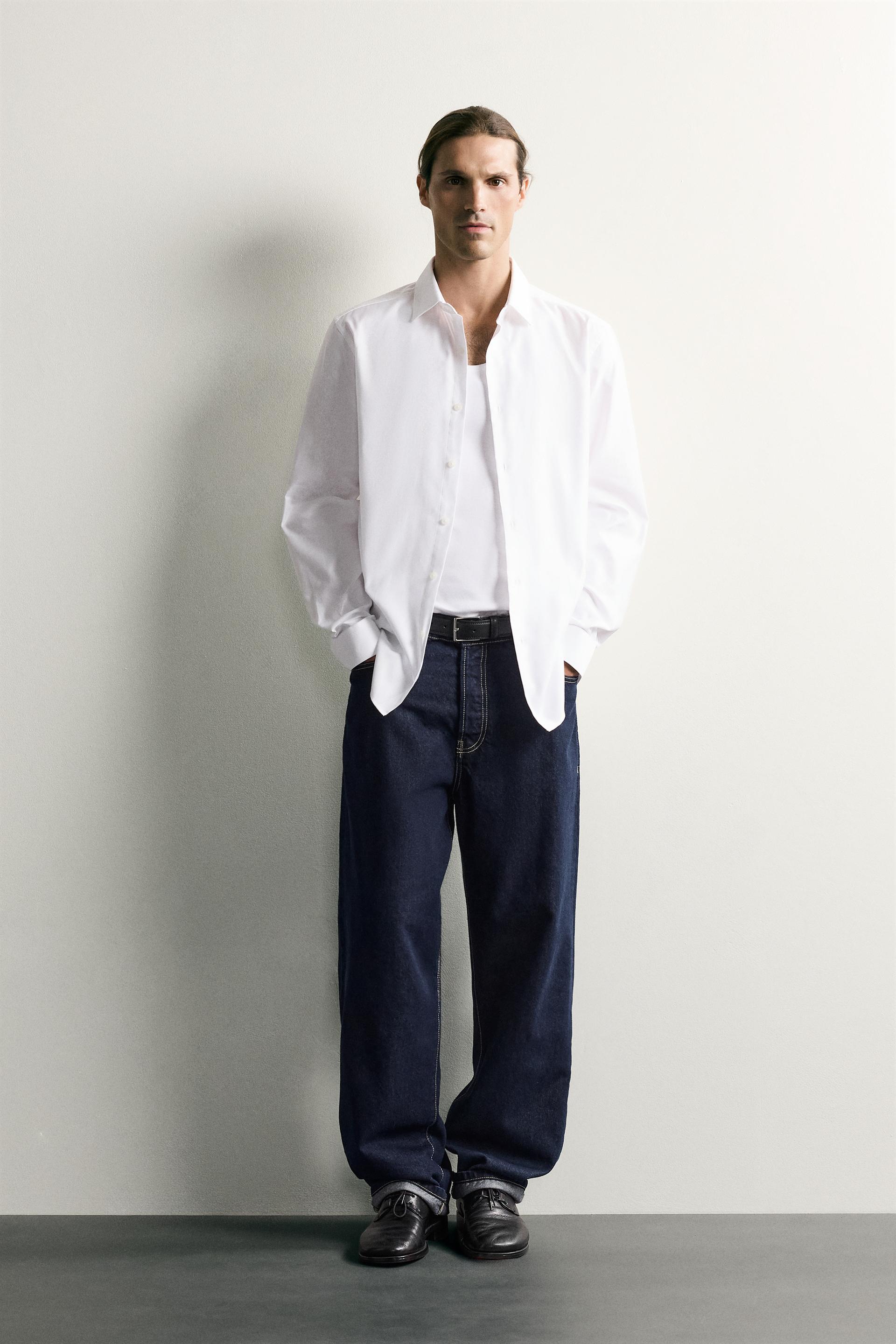 Slim Fit Textured Shirt