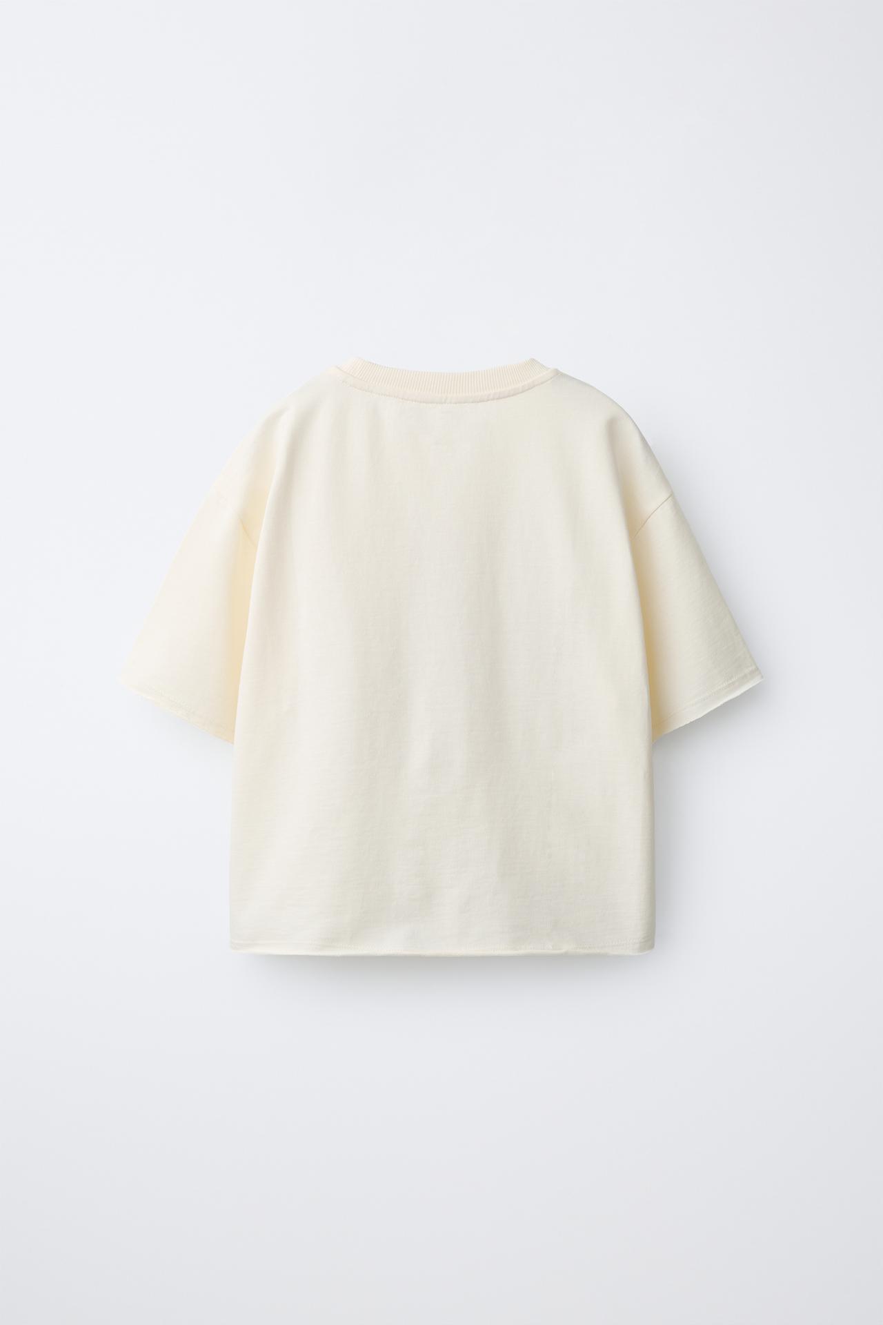 VARSITY PRINT T-SHIRT — White
