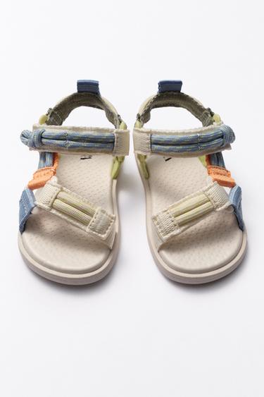 Zaras SPORTIGA BAREFOOT-SANDALER - Blå