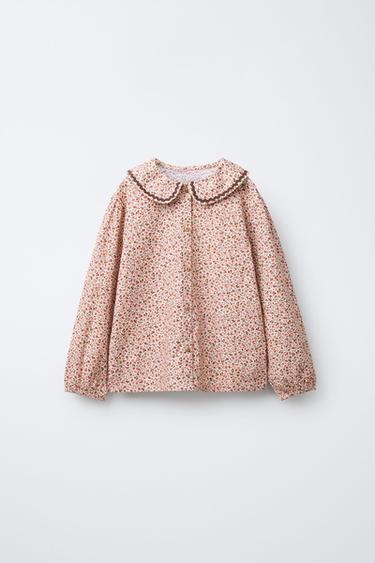 2-6 ANS/ PYJAMA FLEURS DENTELLE - Rose de Zara - Image 1