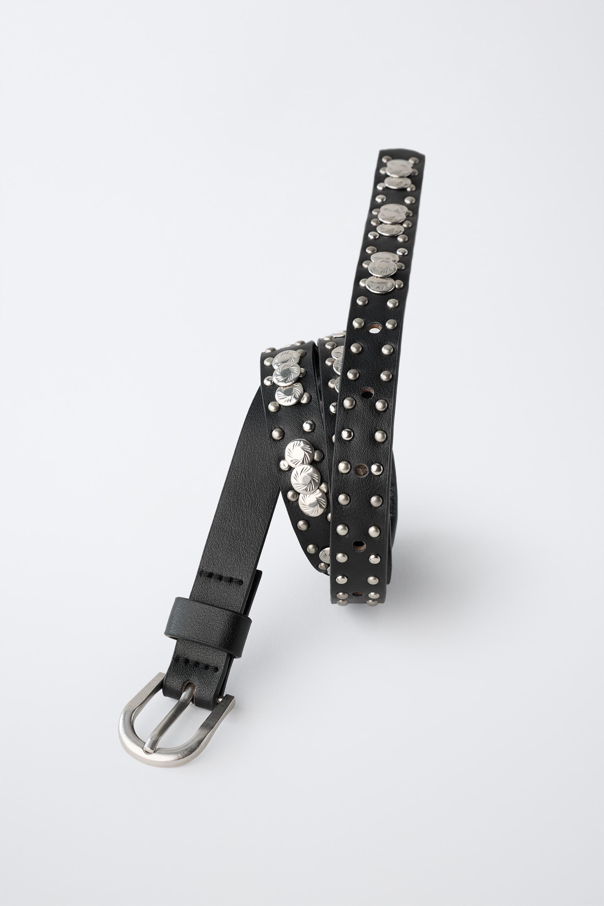 Детские ремни Zara STUDDED BELT — фото 5