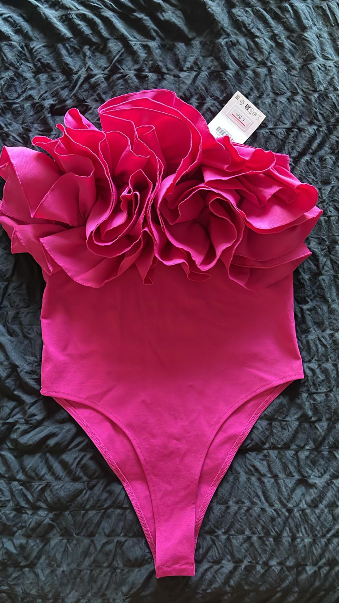 STRAPPY VOLUMINOUS BODYSUIT