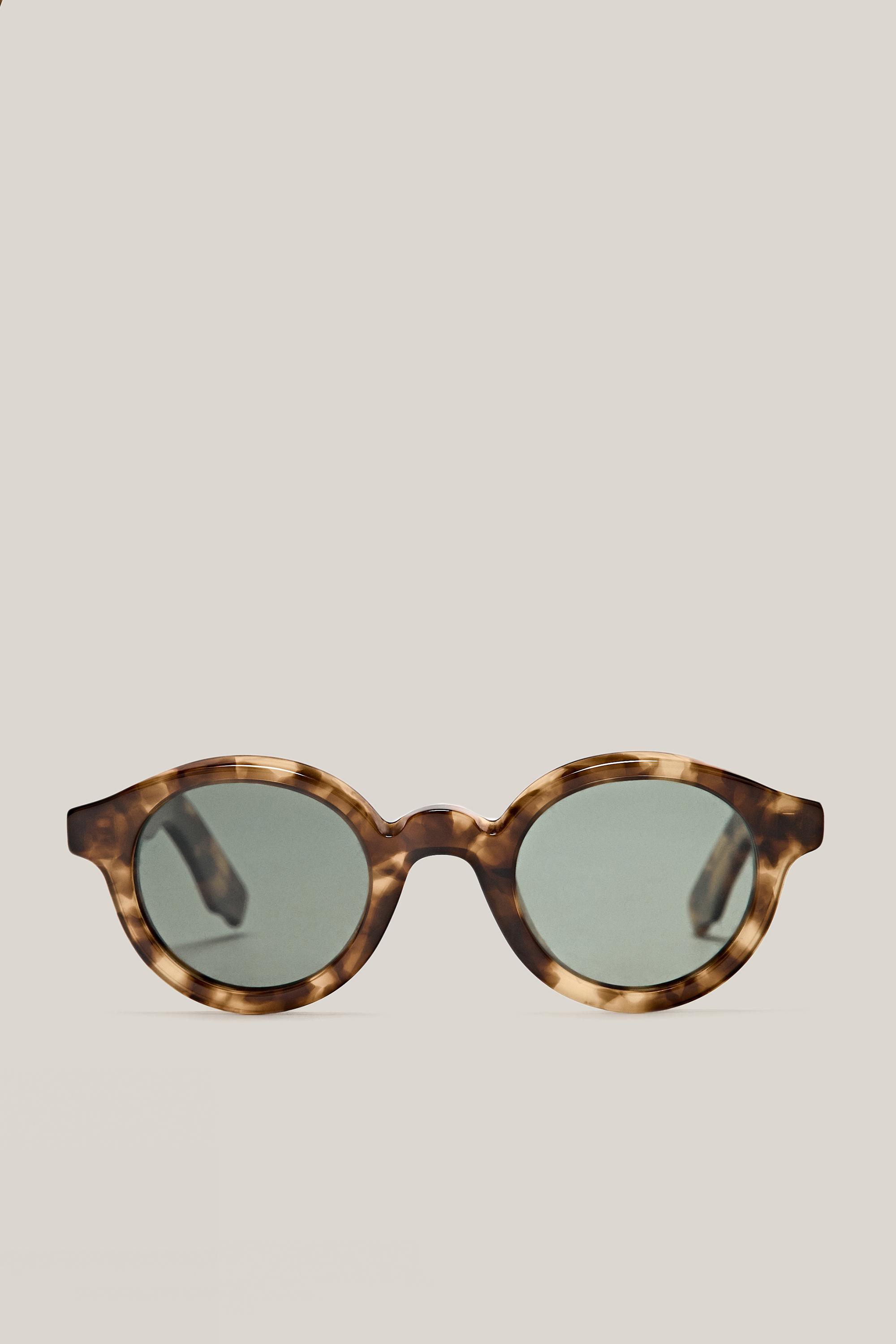 Lunettes de soleil rondes effet écaille - ÉDITION LIMITÉE