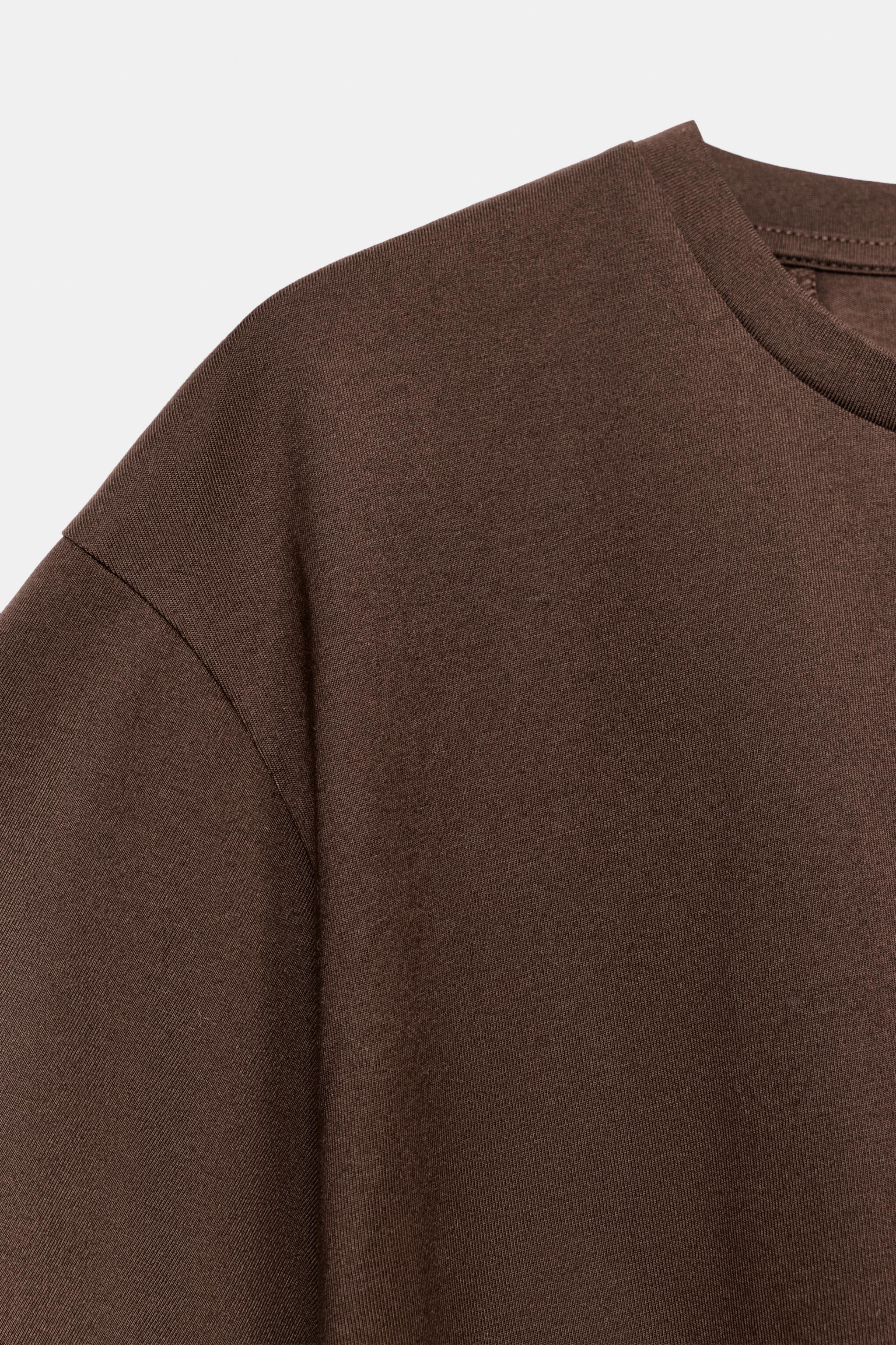 T-SHIRT À FRONCES AU BAS