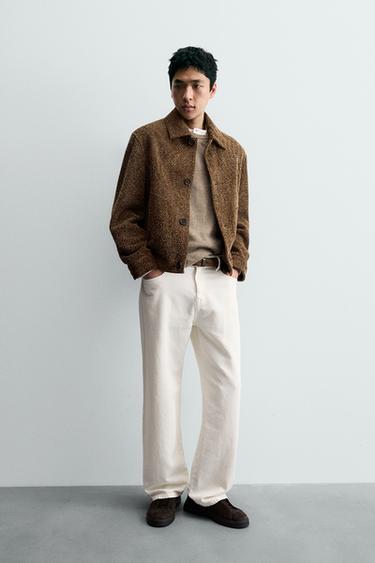 LEATHER TRAINERS - Brown by Zara