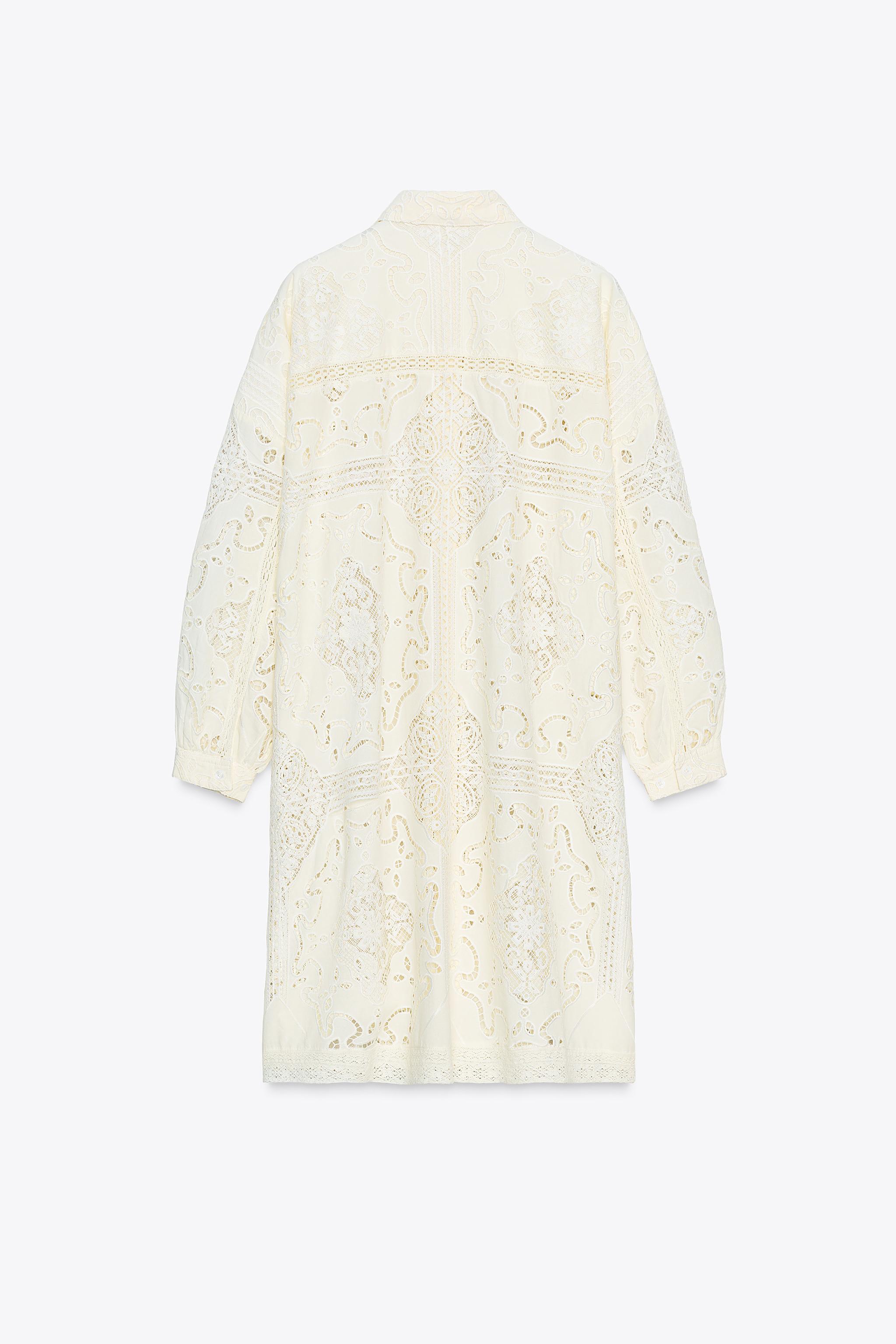 ROBE CHEMISE BRODERIES ZW COLLECTION