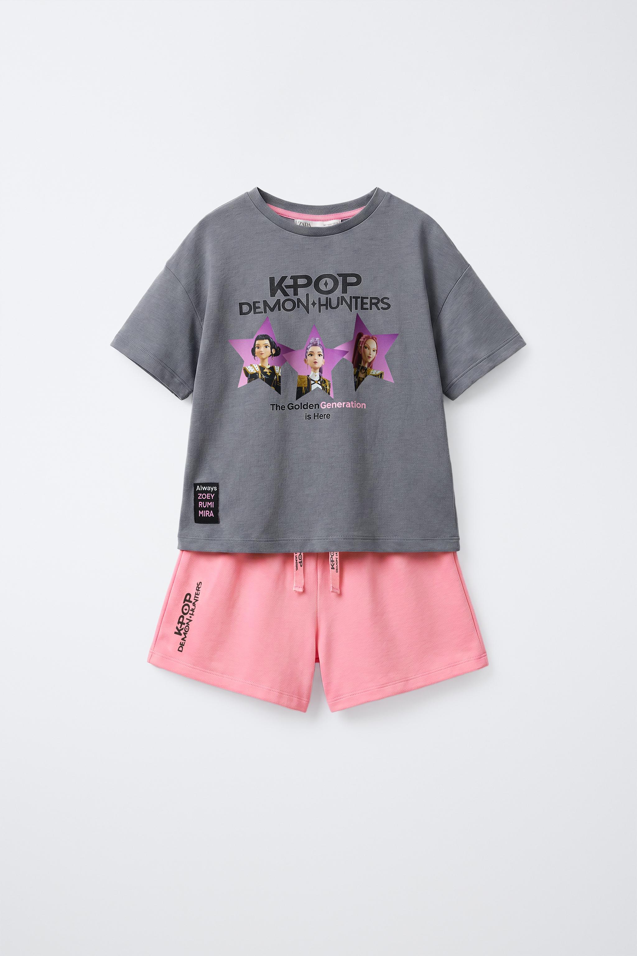 6-14 YEARS/ KPOP DEMON HUNTERS™ NETFLIX © PAJAMAS — Pink