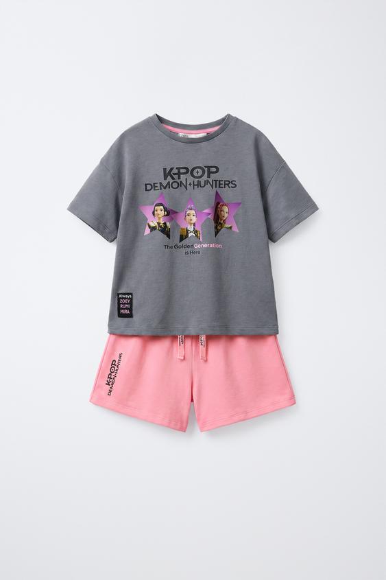 Zara 6-14 YEARS/ KPOP DEMON HUNTERS™ NETFLIX © PAJAMAS - Pink - Image 0