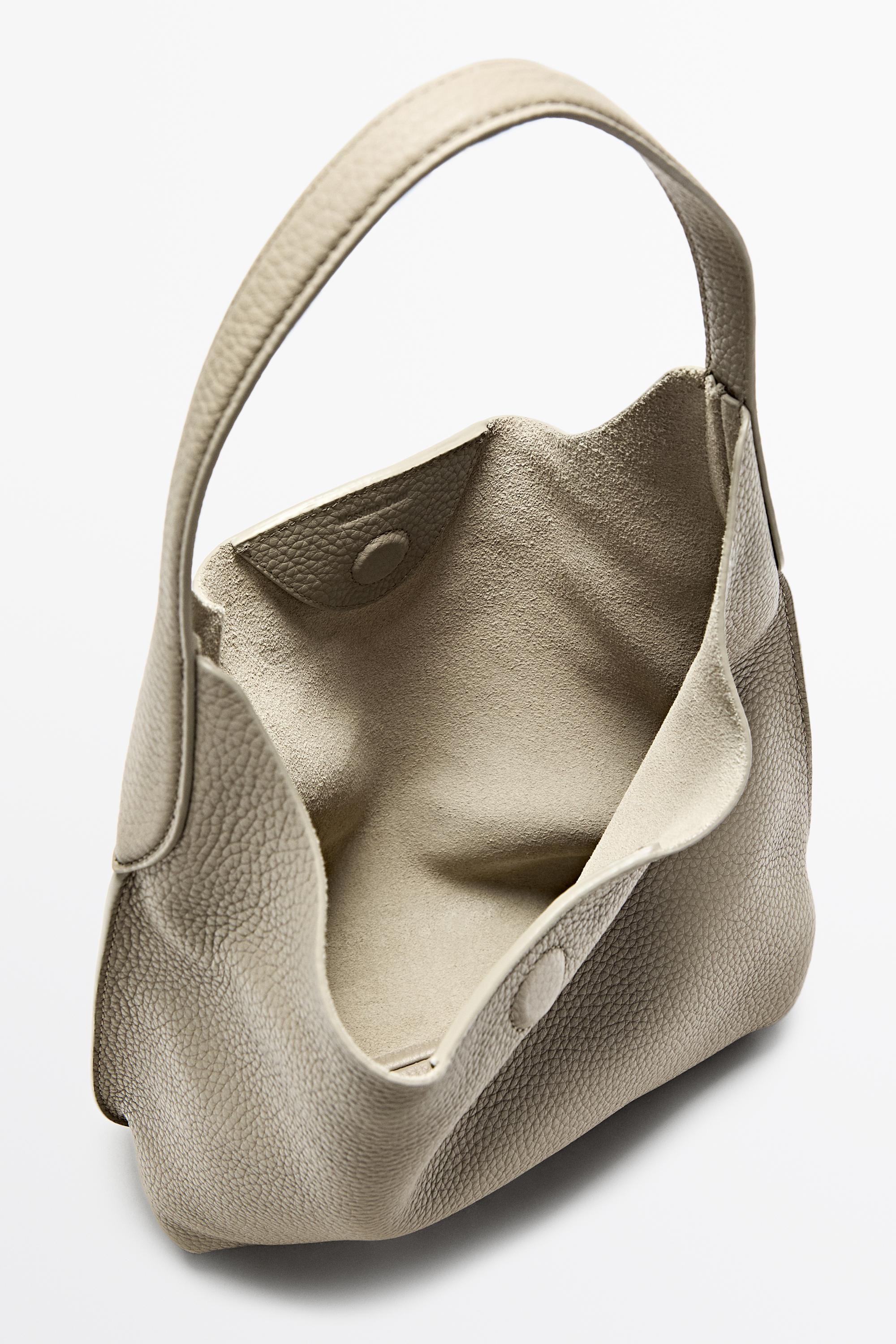 Nappa leather mini shoulder bag