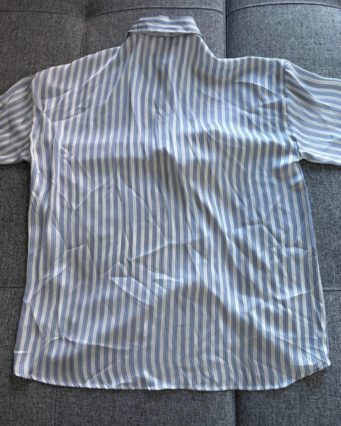 SATIN OVERSIZE SHIRT - Image 3
