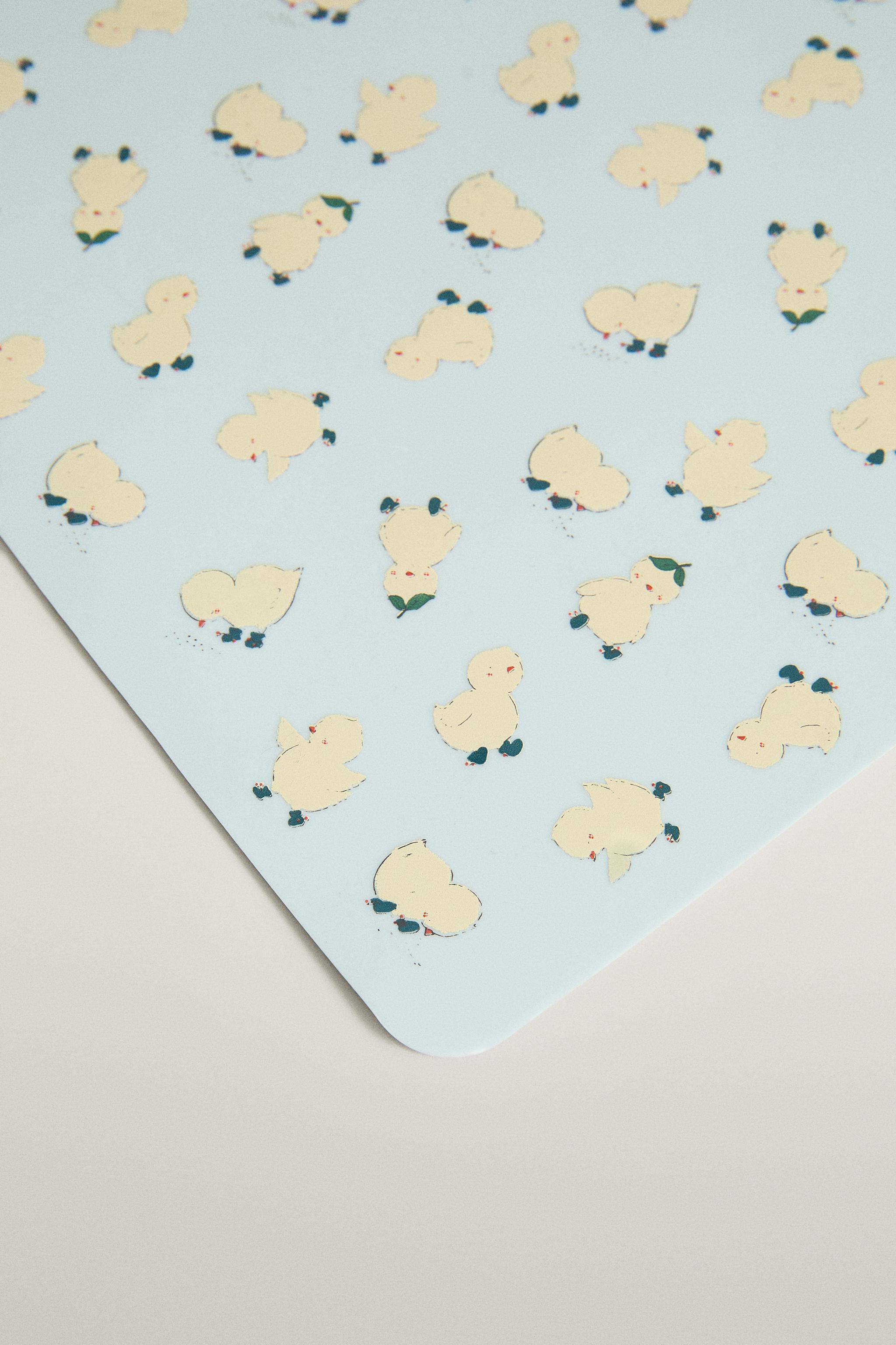 KIDS' SILICONE CHICK PLACEMAT
