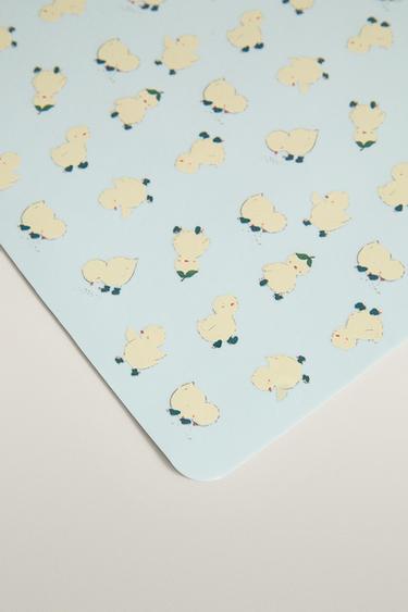 KIDS' SILICONE CHICK PLACEMAT — Blue 2