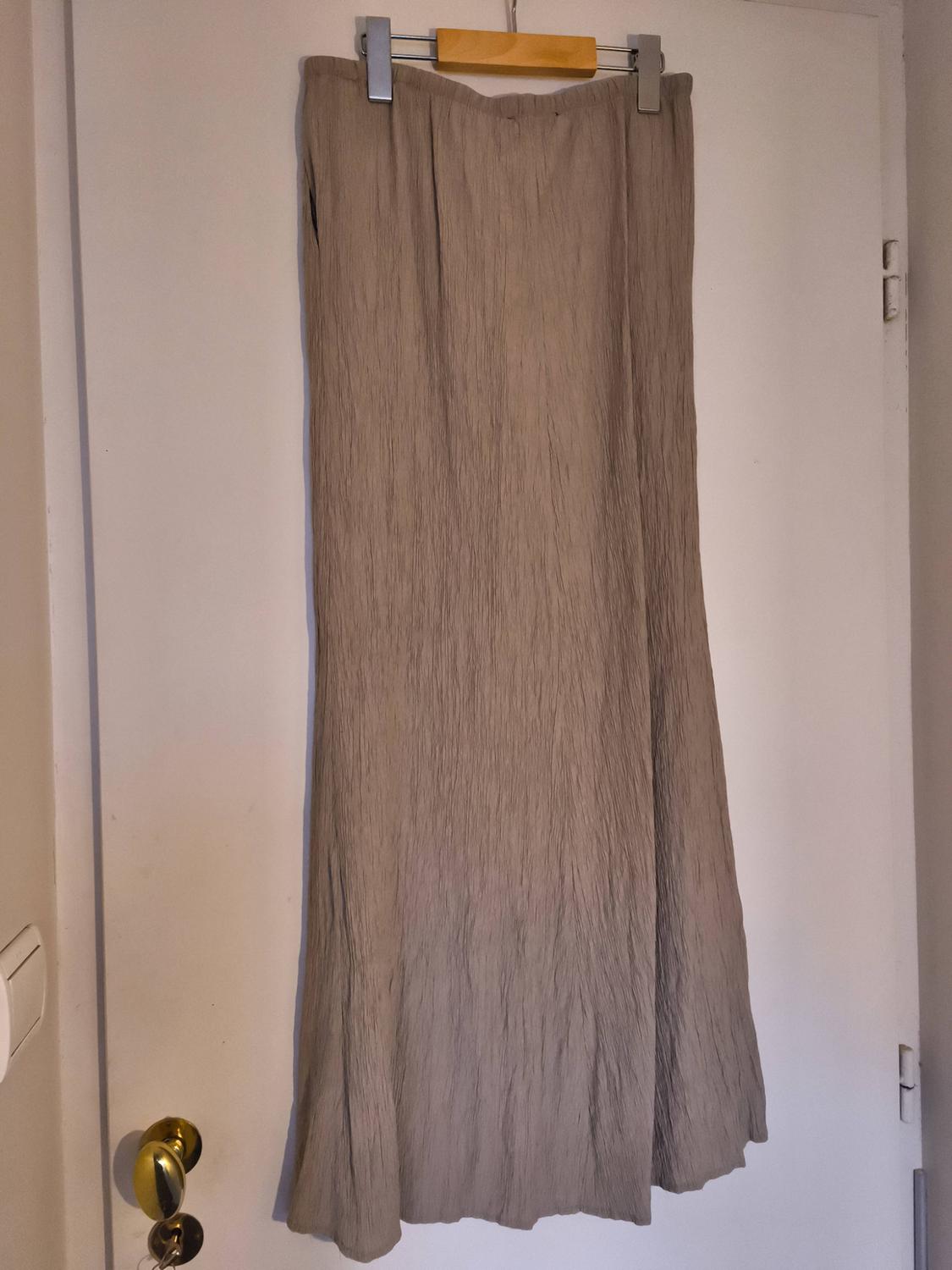 LONG TEXTURED SKIRT - Image 4
