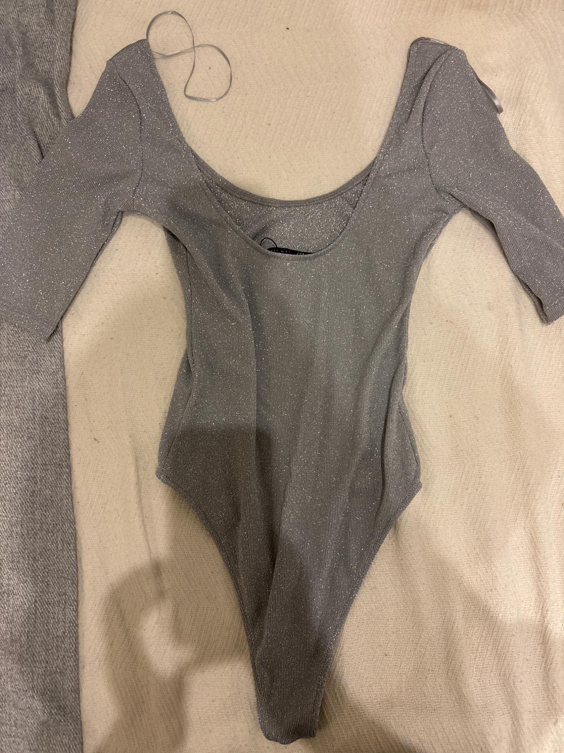 METALLIC THREAD BODYSUIT - Image 4
