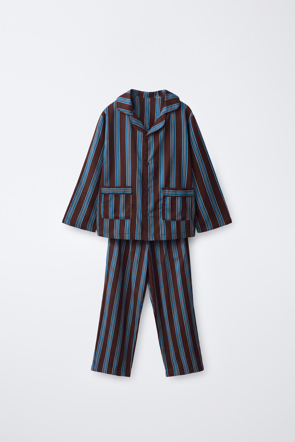 2-6 YEARS/ STRIPED PYJAMA SHIRT