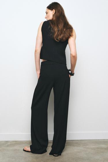 ZW COLLECTION ASYMMETRIC WAISTCOAT - Black by Zara - Image 2