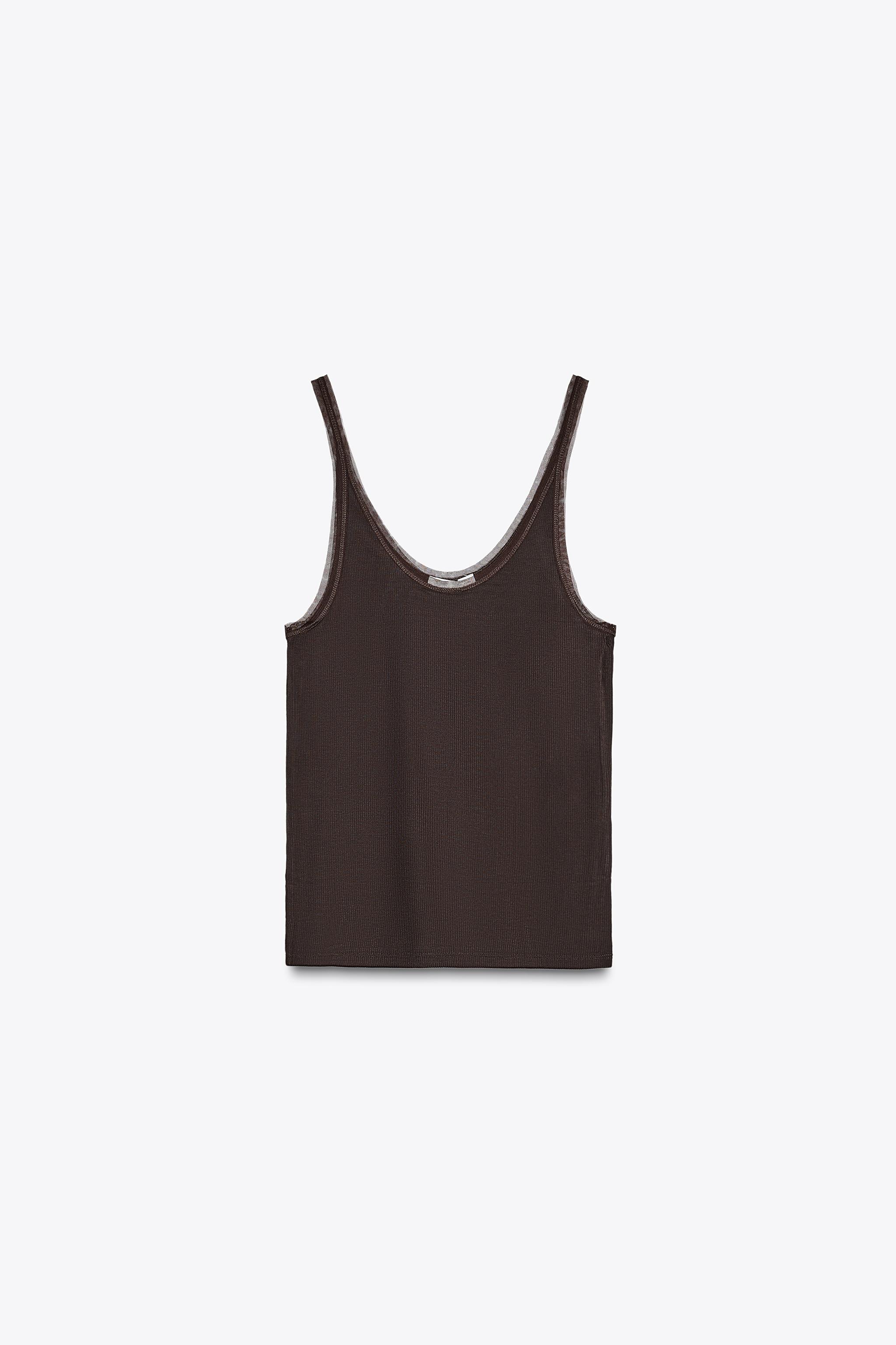 ZARA チュールコンビネーションTシャツ 1067/620 01067620727-p.jpg?ts=1751624377968