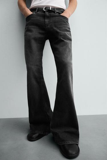 JEAN COUPE FLARE - Charbon de Zara - Image 4