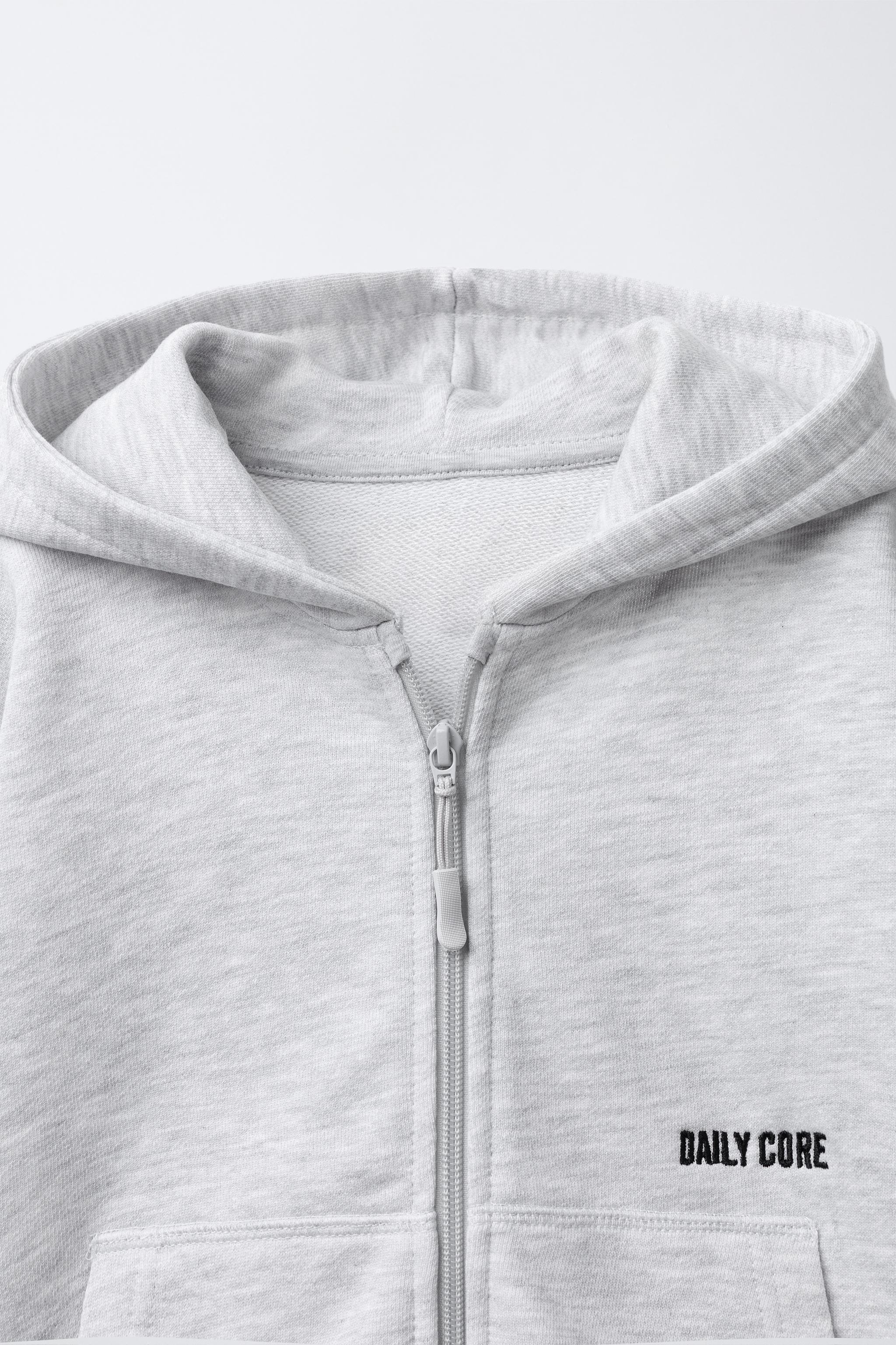 @Y’s*♡ TEXT PRINT SWEATSHIRT - Brown / Taupe | ZARA United States