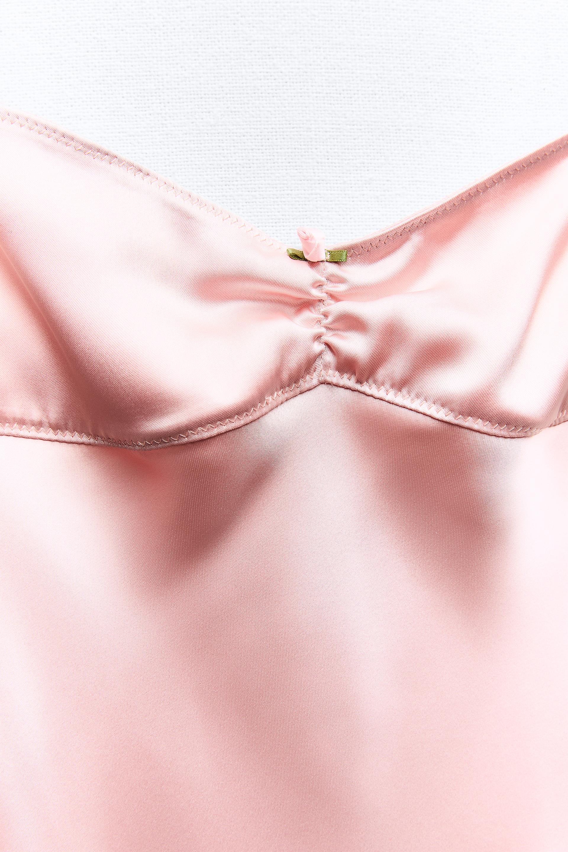 Hot Pink Summer  Satin Slip Dress – eNVious Threads