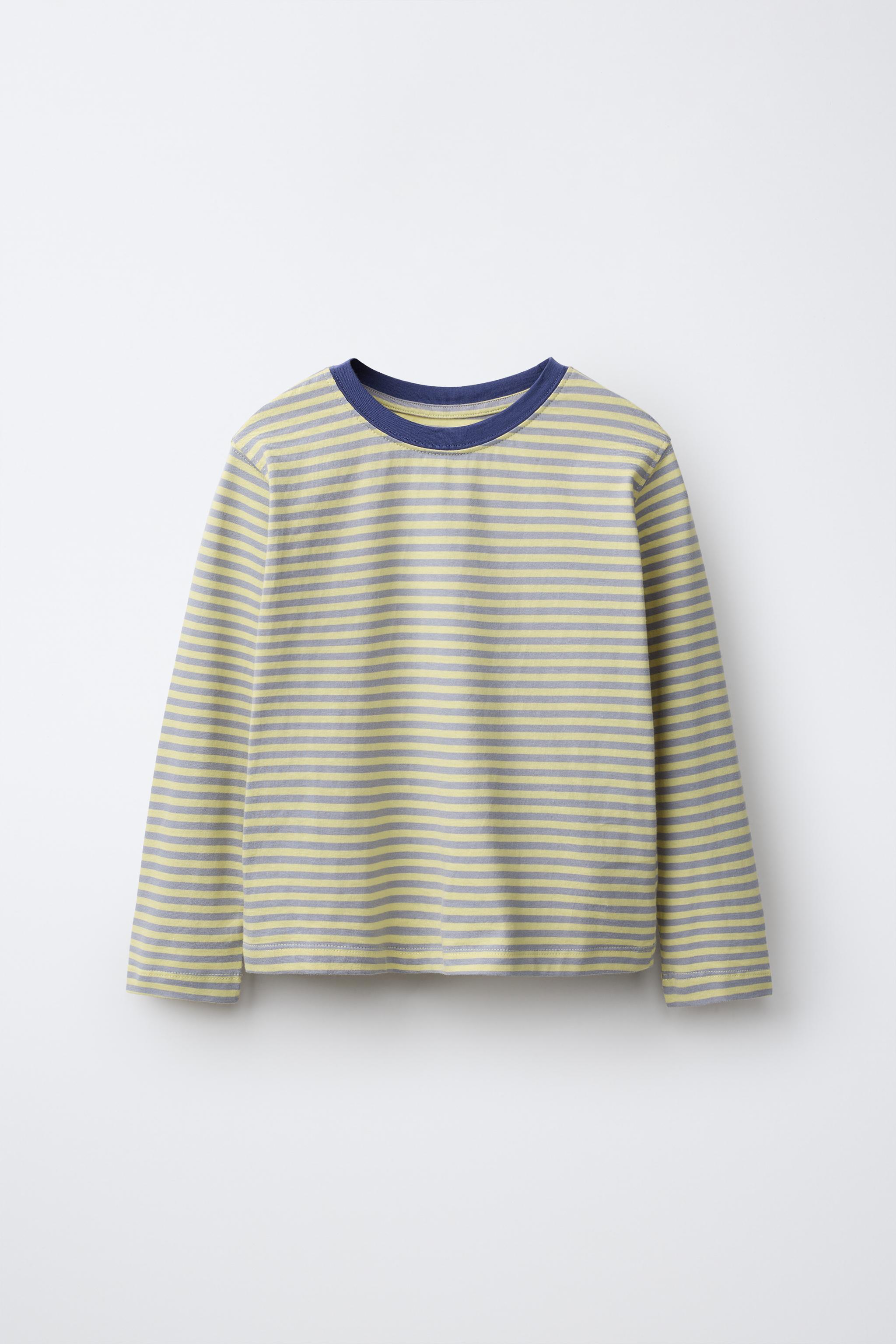 LONG SLEEVE STRIPED T-SHIRT