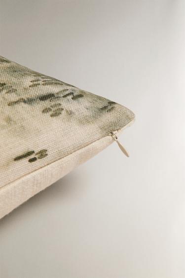 HOUSSE DE COUSSIN IMPRIMÉ PAYSAGE - Vert de Zara - Image 3