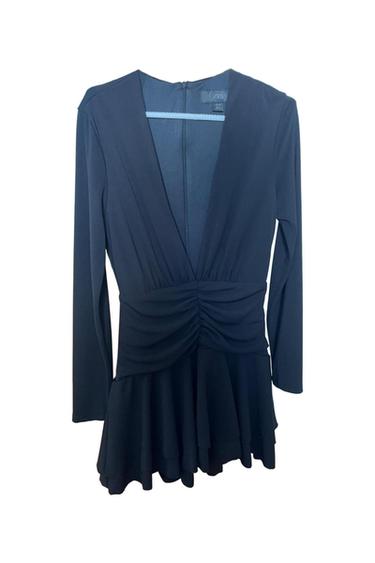 VESTIDO MONO . CON CREMALLERA DETRÁS Y FORRO Y FALDA PANTALÓN
