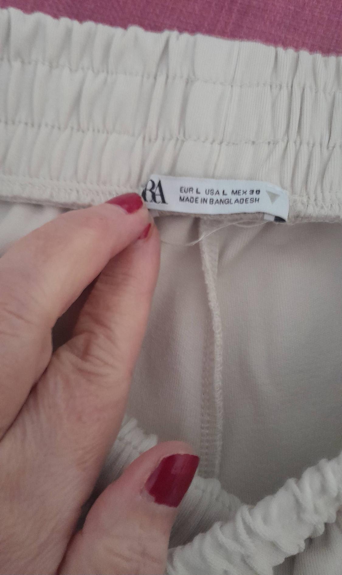INTERLOCK BELTED BELL BOTTOM TROUSERS - Image 5