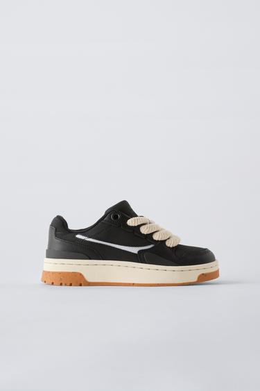 SKATE PLIMSOLLS - Black by Zara - Image 0