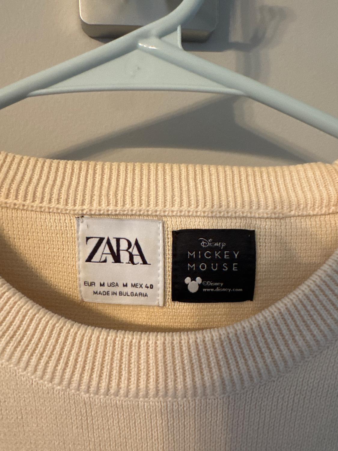 MICKEY MOUSE LOVE DETAIL KNIT SWEATER - Image 3
